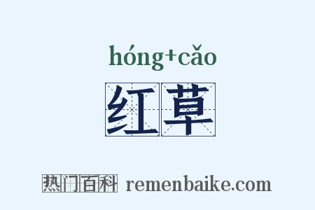 红草是什么意思的图片